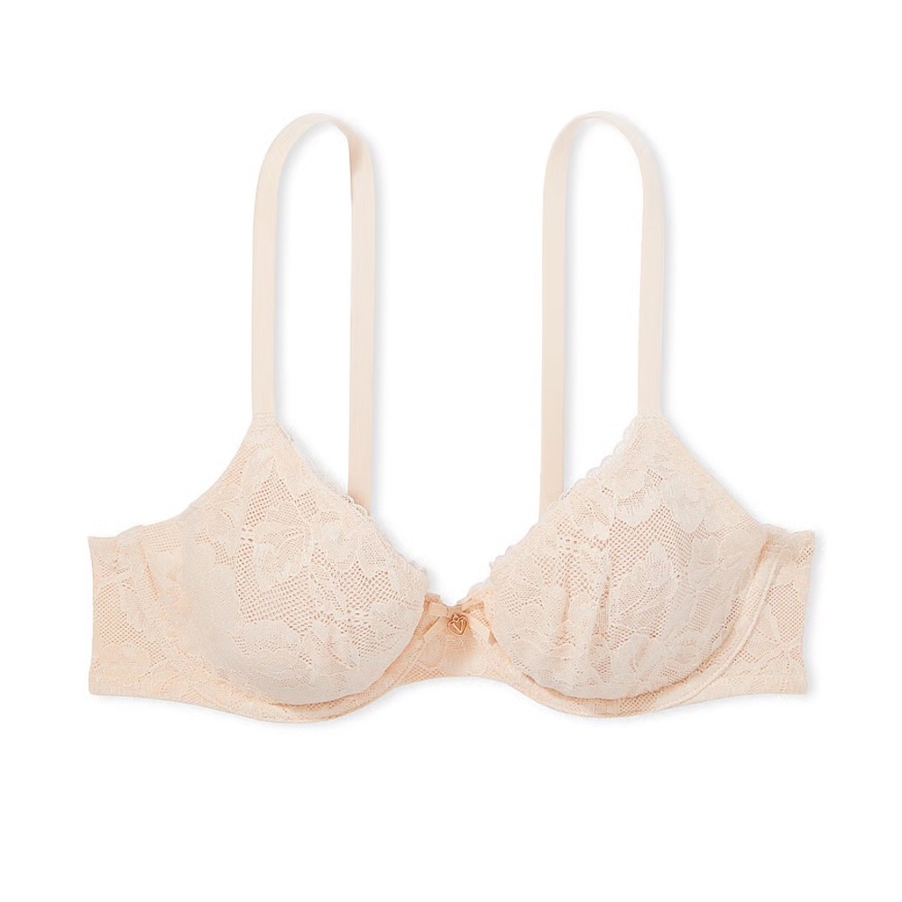 Victoria’s Secret Invisible Lift Unlined Lace Demi Bra